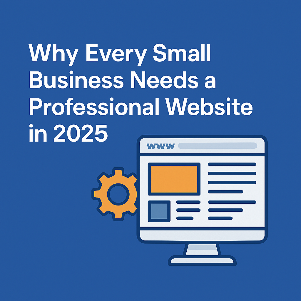 Why Every Small Business Needs a Professional Website in 2025