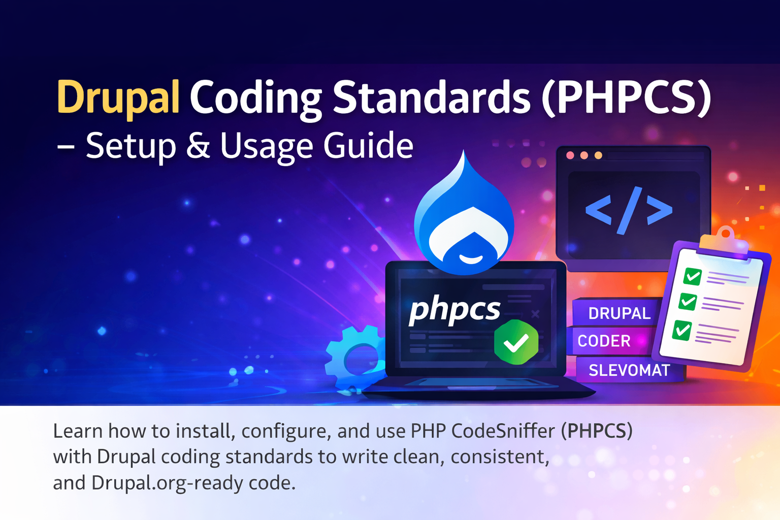 Drupal Coding Standards (PHPCS) Setup and Usage Guide