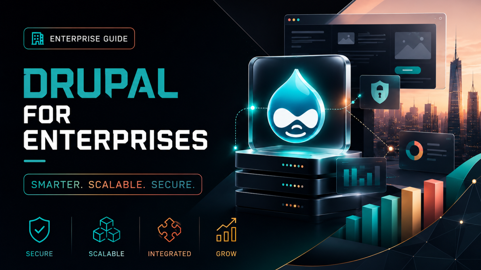 Drupal for Enterprises: A Smarter Web Development Choice
