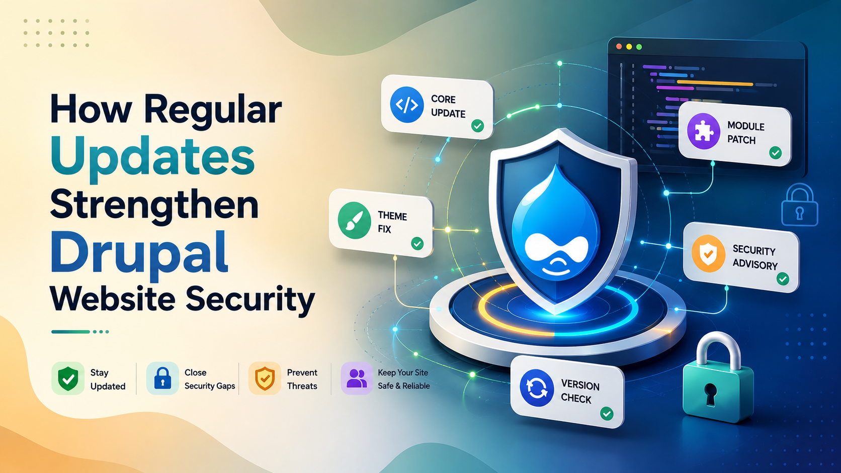 How Regular Updates Strengthen Drupal Website Security