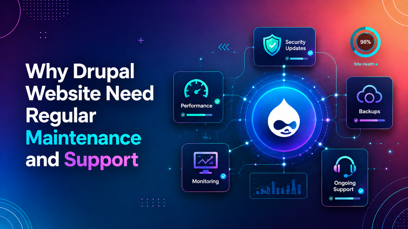 Why Drupal Website Need Regular Maintenance and Support