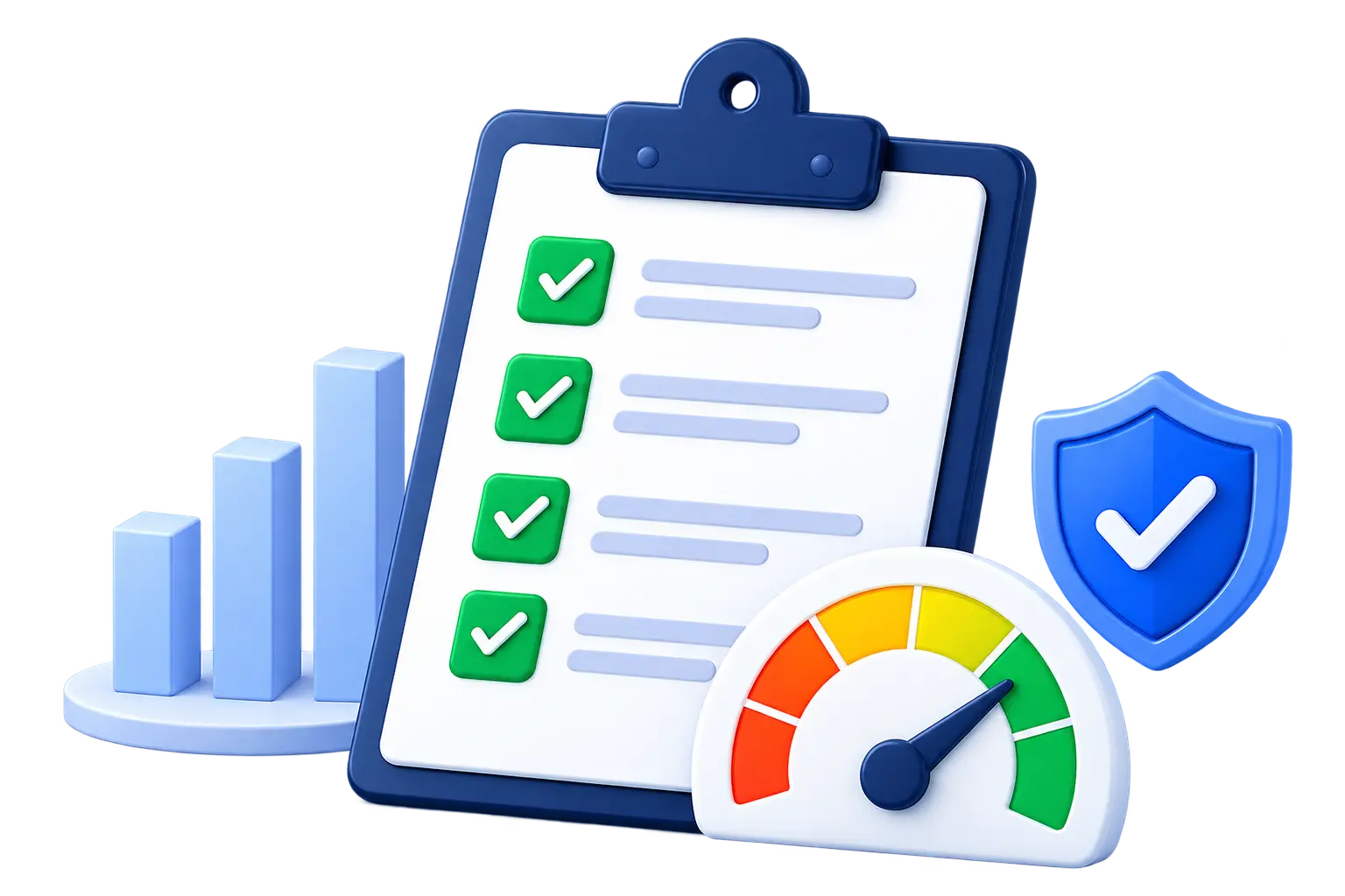 Migration readiness assessment checklist and performance gauge