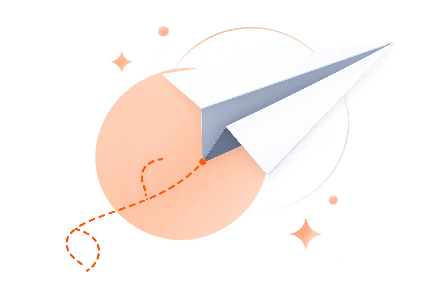 White plane
