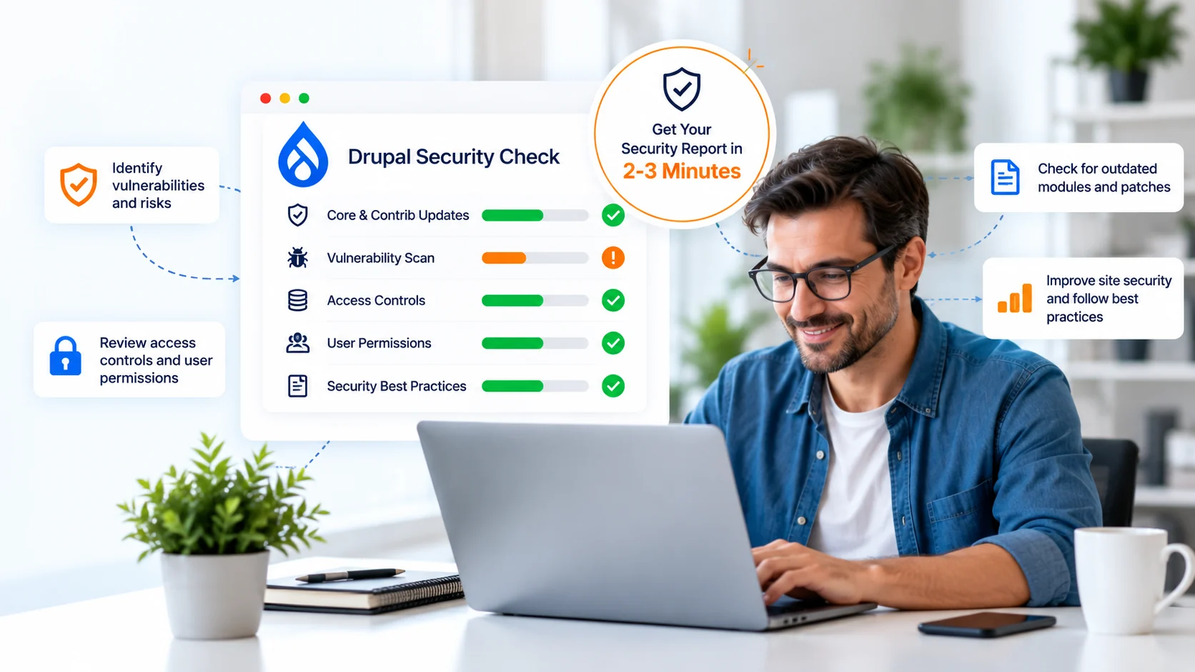 Free Drupal Security Check