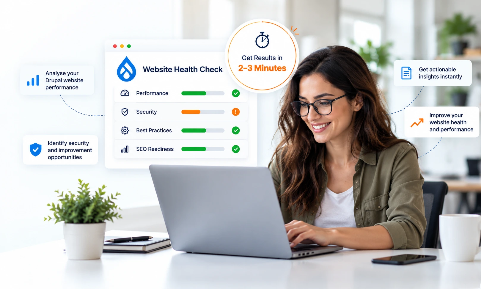 Free Drupal Website Health Check